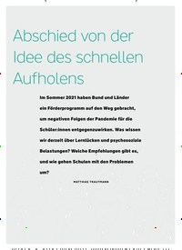 Titelbild der Ausgabe 4/2022 von Abschied von der Idee des schnellen Aufholens. Zeitschriften als Abo oder epaper bei United Kiosk online kaufen.