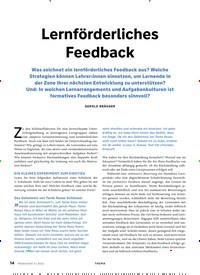Titelbild der Ausgabe 9/2022 von Lernförderliches Feedback. Zeitschriften als Abo oder epaper bei United Kiosk online kaufen.