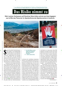 Titelbild der Ausgabe 9/2019 von 7. ALPENZUSTANDSBERICHT DER ALPENKONVENTION: Das Risiko nimmt zu. Zeitschriften als Abo oder epaper bei United Kiosk online kaufen.