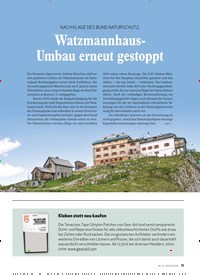 Titelbild der Ausgabe 8/2020 von Watzmannhaus- Umbau erneut gestoppt. Zeitschriften als Abo oder epaper bei United Kiosk online kaufen.