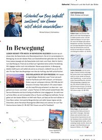 Titelbild der Ausgabe 4/2022 von In Bewegung. Zeitschriften als Abo oder epaper bei United Kiosk online kaufen.