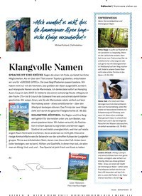 Titelbild der Ausgabe 5/2022 von Klangvolle Namen. Zeitschriften als Abo oder epaper bei United Kiosk online kaufen.