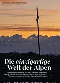 Titelbild der Ausgabe 5/2022 von Die einzigartige Welt der Alpen. Zeitschriften als Abo oder epaper bei United Kiosk online kaufen.
