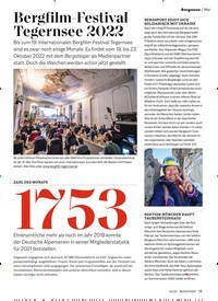 Titelbild der Ausgabe 5/2022 von BERGSPORT ZEIGT SICH SOLIDARISCH MIT UKRAINE. Zeitschriften als Abo oder epaper bei United Kiosk online kaufen.