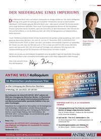 Titelbild der Ausgabe 3/2022 von DER NIEDERGANG EINES IMPERIUMS. Zeitschriften als Abo oder epaper bei United Kiosk online kaufen.