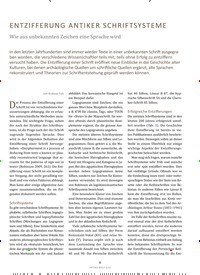 Titelbild der Ausgabe 5/2022 von ENTZIFFERUNG ANTIKER SCHRIFTSYSTEME. Zeitschriften als Abo oder epaper bei United Kiosk online kaufen.