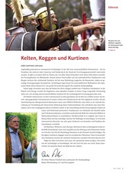 Titelbild der Ausgabe 5/2019 von Kelten, Koggen und Kurtinen. Zeitschriften als Abo oder epaper bei United Kiosk online kaufen.