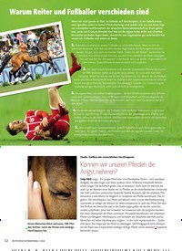 Titelbild der Ausgabe 7/2018 von Warum Reiter und Fußballer verschieden sind. Zeitschriften als Abo oder epaper bei United Kiosk online kaufen.