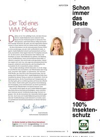 Titelbild der Ausgabe 8/2019 von AUFSITZEN: Der Tod eines WM-Pferdes. Zeitschriften als Abo oder epaper bei United Kiosk online kaufen.