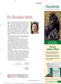 Titelbild der Ausgabe 12/2019 von AUFSITZEN: Ein Restrisiko bleibt. Zeitschriften als Abo oder epaper bei United Kiosk online kaufen.