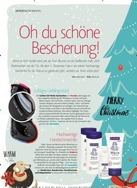 Titelbild der Ausgabe 12/2019 von ADVENTS GEWINNSPIEL: Oh du schöne Bescherung!. Zeitschriften als Abo oder epaper bei United Kiosk online kaufen.