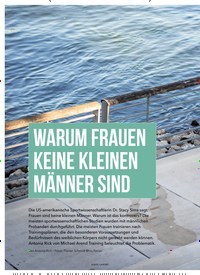 Titelbild der Ausgabe 6/2020 von WARUM FRAUEN KEINE KLEINEN MÄNNER SIND. Zeitschriften als Abo oder epaper bei United Kiosk online kaufen.