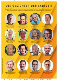 Titelbild der Ausgabe 2/2023 von DIE GESICHTER DER LAUFZEIT. Zeitschriften als Abo oder epaper bei United Kiosk online kaufen.