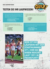 Titelbild der Ausgabe 3/2023 von TESTEN SIE IHR LAUFWISSEN!. Zeitschriften als Abo oder epaper bei United Kiosk online kaufen.