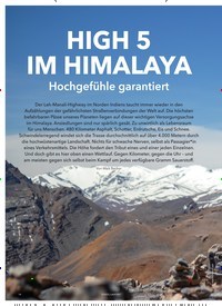 Titelbild der Ausgabe 5/2023 von HIGH 5 IM HIMALAYA. Zeitschriften als Abo oder epaper bei United Kiosk online kaufen.