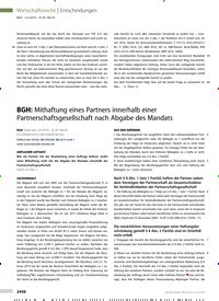 Titelbild der Ausgabe 42/2019 von Entscheidungen: BGH · 12.9.2019 – IX ZR 190/18. Zeitschriften als Abo oder epaper bei United Kiosk online kaufen.