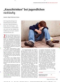 Titelbild der Ausgabe 6/2019 von „Rauschtrinken“ bei Jugendlichen rückläufig. Zeitschriften als Abo oder epaper bei United Kiosk online kaufen.