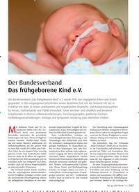 Titelbild der Ausgabe 11/2019 von Der Bundesverband Das frühgeborene Kind e.V.. Zeitschriften als Abo oder epaper bei United Kiosk online kaufen.