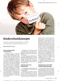 Titelbild der Ausgabe 11/2020 von Kinderschutzkonzepte. Zeitschriften als Abo oder epaper bei United Kiosk online kaufen.