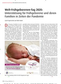 Titelbild der Ausgabe 11/2020 von KINDERKRANKENSCHWESTER: Welt-Frühgeborenen-Tag 2020: Unterstützung für Frühgeborene und deren Familien in Zeiten der Pandemie. Zeitschriften als Abo oder epaper bei United Kiosk online kaufen.