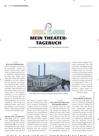 Titelbild der Ausgabe 2/2022 von MEIN THEATER- TAGEBUCH. Zeitschriften als Abo oder epaper bei United Kiosk online kaufen.