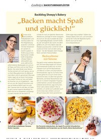 Titelbild der Ausgabe 5/2022 von „Backen macht Spaß und glücklich!“. Zeitschriften als Abo oder epaper bei United Kiosk online kaufen.