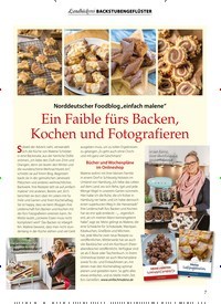 Titelbild der Ausgabe 6/2022 von Ein Faible fürs Backen, Kochen und Fotografieren. Zeitschriften als Abo oder epaper bei United Kiosk online kaufen.