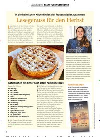 Titelbild der Ausgabe 6/2022 von Lesegenuss für den Herbst. Zeitschriften als Abo oder epaper bei United Kiosk online kaufen.