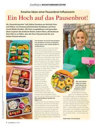 Titelbild der Ausgabe 3/2023 von Ein Hoch auf das Pausenbrot!. Zeitschriften als Abo oder epaper bei United Kiosk online kaufen.