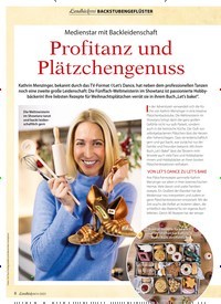 Titelbild der Ausgabe 6/2023 von Profitanz und Plätzchengenuss. Zeitschriften als Abo oder epaper bei United Kiosk online kaufen.