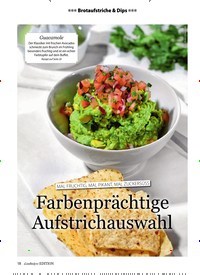 Titelbild der Ausgabe 2/2020 von MAL FRUCHTIG, MAL PIKANT, MAL ZUCKERSÜSS: Farbenprächtige Aufstrichauswahl. Zeitschriften als Abo oder epaper bei United Kiosk online kaufen.