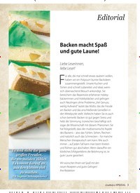 Titelbild der Ausgabe 2/2022 von Backen macht Spaß und gute Laune!. Zeitschriften als Abo oder epaper bei United Kiosk online kaufen.