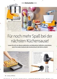 Titelbild der Ausgabe 2/2022 von Für noch mehr Spaß bei der nächsten Küchensause!. Zeitschriften als Abo oder epaper bei United Kiosk online kaufen.