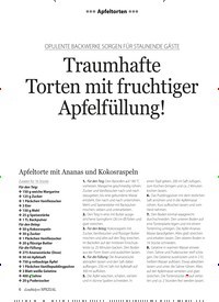 Titelbild der Ausgabe 3/2023 von Traumhafte Torten mit fruchtiger Apfelfüllung!. Zeitschriften als Abo oder epaper bei United Kiosk online kaufen.