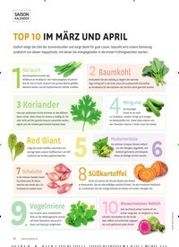 Titelbild der Ausgabe 2/2022 von TOP 10 IM MÄRZ UND APRIL. Zeitschriften als Abo oder epaper bei United Kiosk online kaufen.