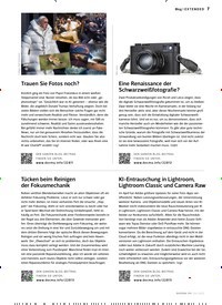 Titelbild der Ausgabe 3/2023 von Tücken beim Reinigen der Fokusmechanik. Zeitschriften als Abo oder epaper bei United Kiosk online kaufen.