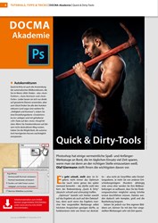Titelbild der Ausgabe 7/2019 von Quick & Dirty-Tools. Zeitschriften als Abo oder epaper bei United Kiosk online kaufen.