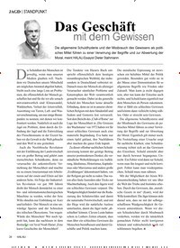 Titelbild der Ausgabe 1/2020 von STANDPUNKT: Das Geschäft mit dem Gewissen. Zeitschriften als Abo oder epaper bei United Kiosk online kaufen.
