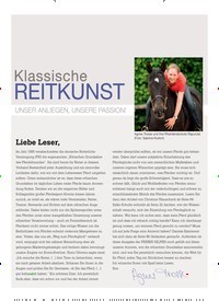 Titelbild der Ausgabe 32/2018 von Klassische REITKUNST. Zeitschriften als Abo oder epaper bei United Kiosk online kaufen.