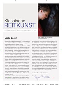 Titelbild der Ausgabe 42/2020 von Klassische REITKUNST: UNSER ANLIEGEN, UNSERE PASSION!. Zeitschriften als Abo oder epaper bei United Kiosk online kaufen.