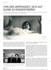 Titelbild der Ausgabe 2/2019 von VON DER UNFÄHIGKEIT, SICH AUF ELEND ZU KONZENTRIEREN. Zeitschriften als Abo oder epaper bei United Kiosk online kaufen.