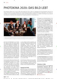 Titelbild der Ausgabe 2/2020 von PHOTOKINA 2020: DAS BILD LEBT. Zeitschriften als Abo oder epaper bei United Kiosk online kaufen.