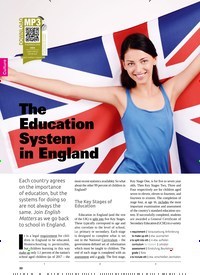 Titelbild der Ausgabe 6/2019 von The Education System in England. Zeitschriften als Abo oder epaper bei United Kiosk online kaufen.