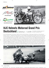 Titelbild der Ausgabe 8/2019 von Sachsenring: HJC Helmets Motorrad Grand Prix Deutschland. Zeitschriften als Abo oder epaper bei United Kiosk online kaufen.