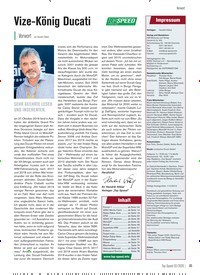 Titelbild der Ausgabe 2/2020 von Vorwort: Vize-König Ducati. Zeitschriften als Abo oder epaper bei United Kiosk online kaufen.