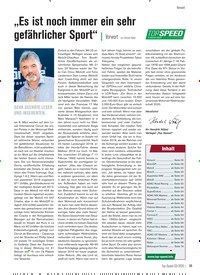 Titelbild der Ausgabe 3/2020 von Vorwort: „Es ist noch immer ein sehr gefährlicher Sport“. Zeitschriften als Abo oder epaper bei United Kiosk online kaufen.