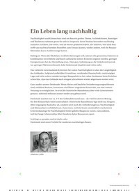 Titelbild der Ausgabe 1/2018 von eingang: Ein Leben lang nachhaltig. Zeitschriften als Abo oder epaper bei United Kiosk online kaufen.