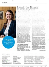 Titelbild der Ausgabe 6/2020 von Leserin des Monats. Zeitschriften als Abo oder epaper bei United Kiosk online kaufen.