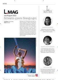 Titelbild der Ausgabe 4/2022 von Schwarze queere Bewegungen. Zeitschriften als Abo oder epaper bei United Kiosk online kaufen.
