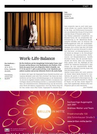 Titelbild der Ausgabe 10/2019 von Work-Life-Balance. Zeitschriften als Abo oder epaper bei United Kiosk online kaufen.